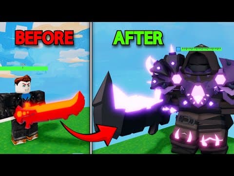 I Made Barbarian 5x More Powerful.. (roblox Bedwars)