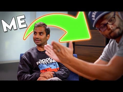 I Filmed Aziz Ansari, Switched Iphones, And Rebuilt My Workflow!
