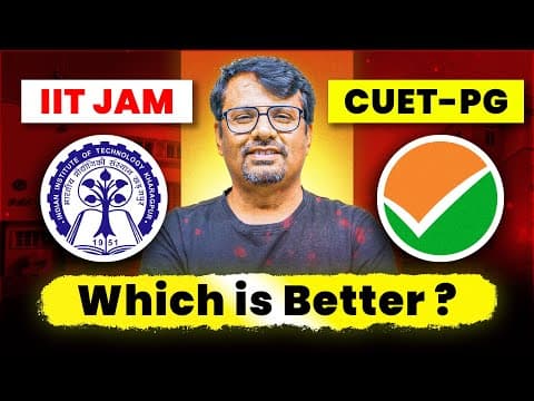 Iit Jam Vs Cuet Pg | Which Is Better? | By Gp Sir