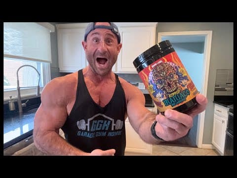 Insane Chest Day 🔥 Brand New Dark Labs X Ggh Maniaco Ripped Pre-workout