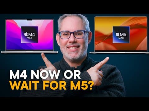 M4 MacBook Pro now or wait for M5?