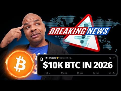 $10k Btc In 2026 - Bloomberg Intelligence (oxymoron)