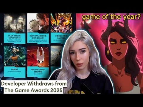 The Expedition 33 & Dispatch Game Awards Drama