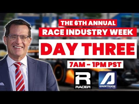 6th Annual Race Industry Week | Live Webinar | Day Three (dec 3)