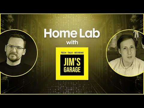 Build Your Own 2.5g Home Lab With Jim's Garage