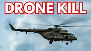 Historic First: Drone Downs Russian Helicopter