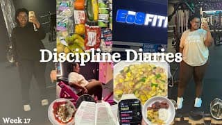 Discipline Diaries: November Goals, Week Of Workouts, Meal Prep, 90 Day Habit Challenge|wk17