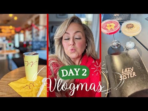 Vlogmas Day 2 // Shopping, Stew Leonard's And Affogato Hot Chocolate // Charlotte Grove Farmhouse