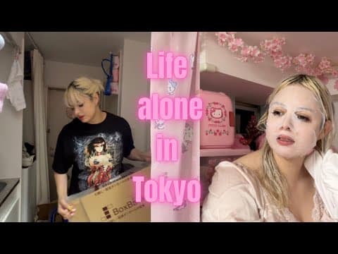 Alone In Tokyo | Tiny 10㎡ Apartment Night Routine