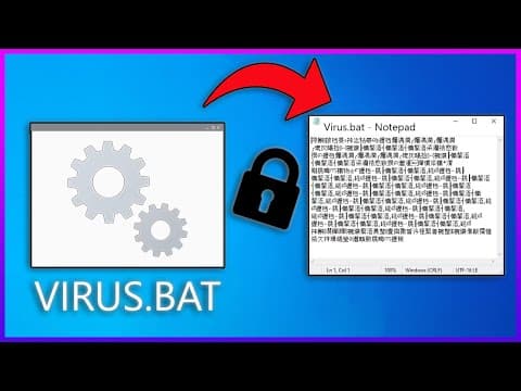 How To Obfuscate A .bat File! (educational Purposes Only!)