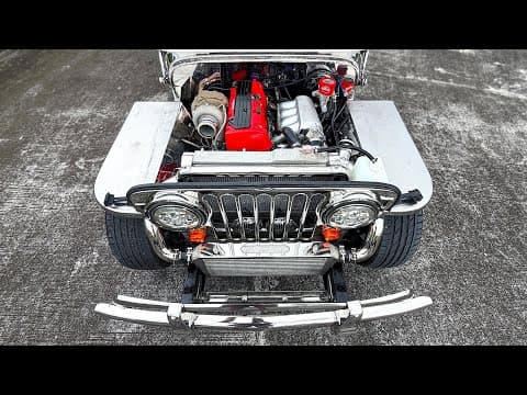 Driving A Turbo K Swapped Otj In Manila Sketchy Af