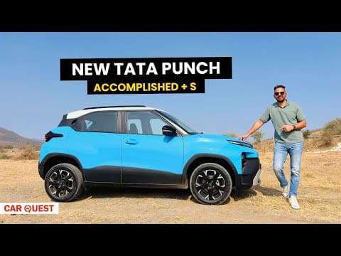 2026 Tata Punch Accomplished +s Detailed Walkaround | Punch Top Model | Car Quest