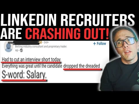 Recruiters Are Crashing Out Hard On Linkedin!