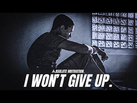 I Won't Ever Give Up - Motivational Speech