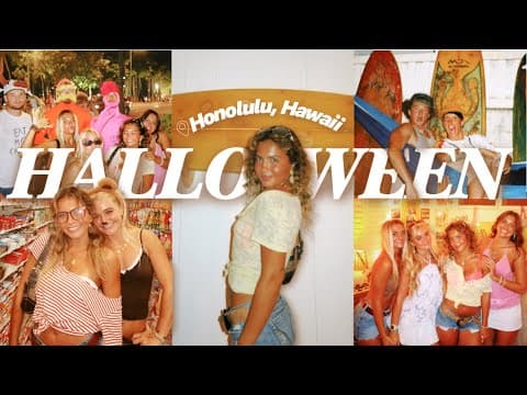 Halloween In Hawaii || The Most Choatic Wknd...