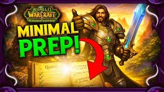 Don't Overdo It! | Minimal Smart & Fast Quest Prep List For Tbc Anniversary Launch!