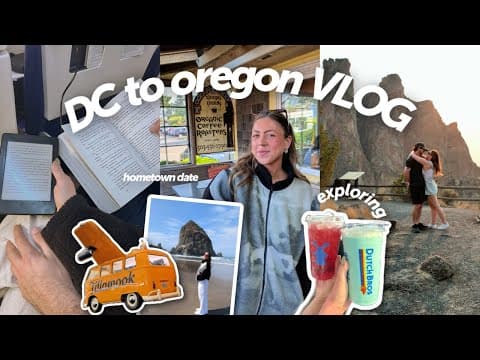 Week In My Life From Dc To Oregon! Fall Prep, Packing, Bringing My Boyfriend Back Home & Pnw Summer
