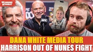Dana White Media Tour | Kayla Harrison Out Vs Nunes | Pfl 2026 Plans | Gervonta Davis Arrest Warrant