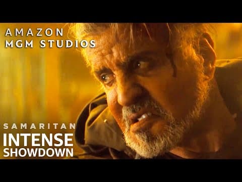 Sylvester Stallone Unleashes His Power In Warehouse Brawl | Samaritan | Amazon Mgm
