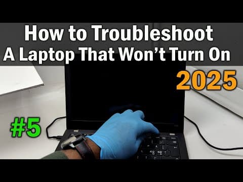How To Fix A Laptop That Won’t Turn On [#5] (power Issues)