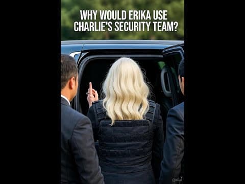Why Erika Uses Security Who Failed Charlie! Not One Question