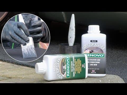 Recolouring A Faded Fabric Top With Renovo