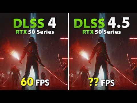 Dlss 4 Vs Dlss 4.5 – Rtx 50 Series | Massive Difference On Rtx 5070?! | 1440p + Dlss Q