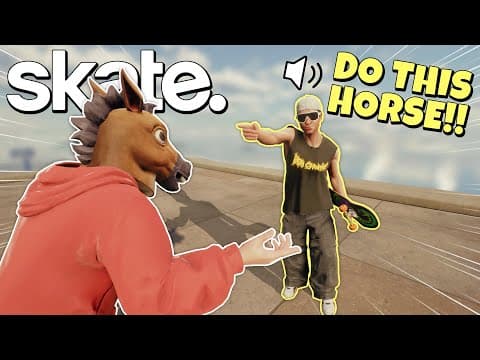 A Fan Challenged Me To An Insane Skate. Challenge In Game!