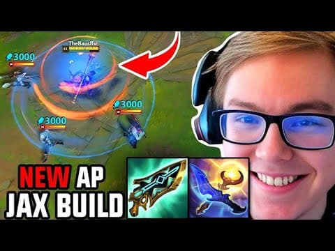 Thebausffs Finally Plays Hextech Gunblade Jax With New Items In Season 17