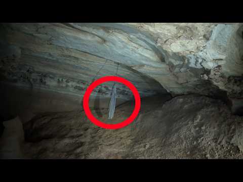 Swinging Chain 2 Miles Deep In A Cave