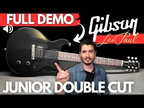 New Gibson Les Paul Junior Double Cut Full Demo