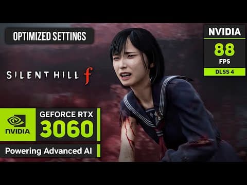 Rtx 3060 On Silent Hill F - 4k, 1440p, 1080p Optimized Settings!