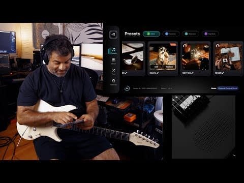 Enya Inspire - Smart Guitar Review!  How Is This Carbon Fiber Super-strat?