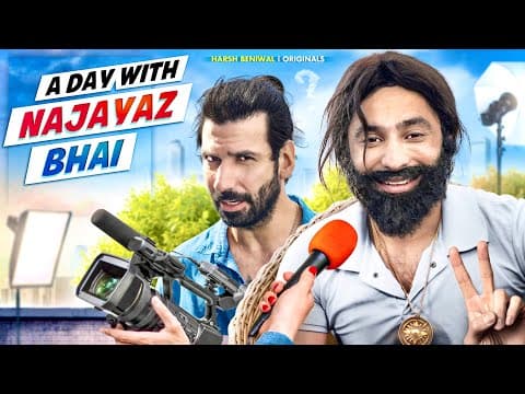 A Day With Najayaz Bhai | Harsh Beniwal
