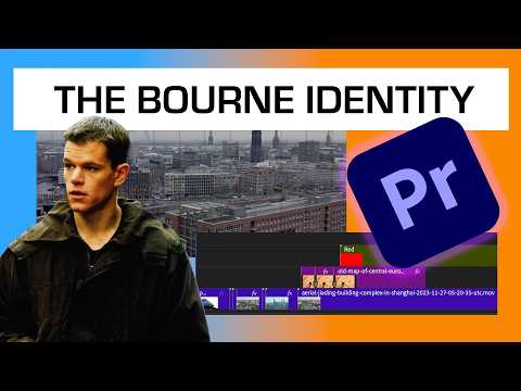 Movie Edit Breakdown In Premiere Pro: The Bourne Identity