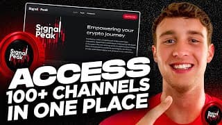 Crypto Signals With Signalpeak.io | Access 100+ Channels In One Place