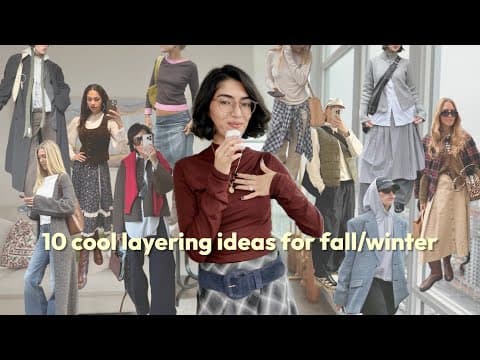 Style Guide: How To Layer Your Outfits For Fall/winter (with Lots Of Inspo!!)