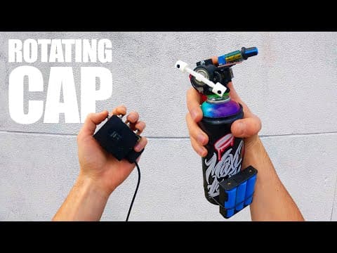 My New Graffiti Device - Rotating Cap