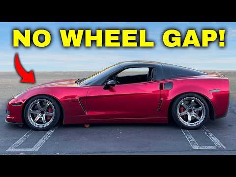 Lowering My C6 Corvette For Perfect Wheel Fitment!