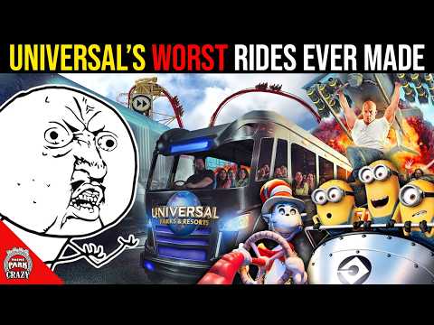 Top 10 Worst Universal Rides Ever Made