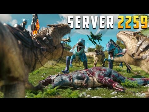 Party Fobbing 2259 Lava Cave | Ark Ascended Official Pvp