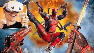 Becoming Deadpool In Vr On Meta Quest 3 Is Wild!