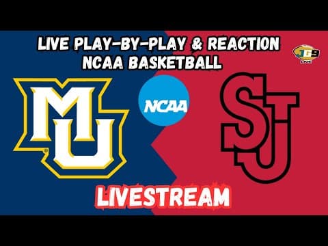 Marquette Vs. St. John's | Peacock Livestream | Nbc | College Basketball | Live Reaction