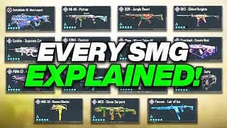 All Codm Smgs Explained In 18 Minutes!