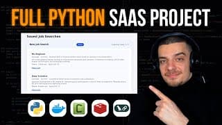 Python Saas Project That Scales: Job Finder