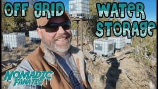Off-grid Water Storage Cheap Solution ~ Winter Challenges