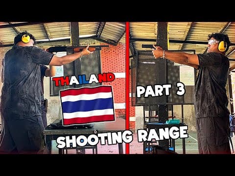 Resident Evil Fan Tried Real Guns In Thailand