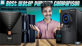 Atomberg Intellon Vs Aquaguard Aura Vs Hul Pureit | Best Water Purifier Malayalam Comparison