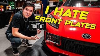 Gr86 License Plate Relocation Install | Overtake Kit Step-by-step