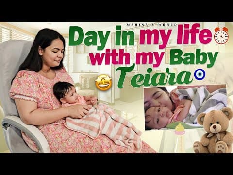 A Day With My Baby Teiara | Diml Vlog | Marina Abraham Sahni | Marina's World